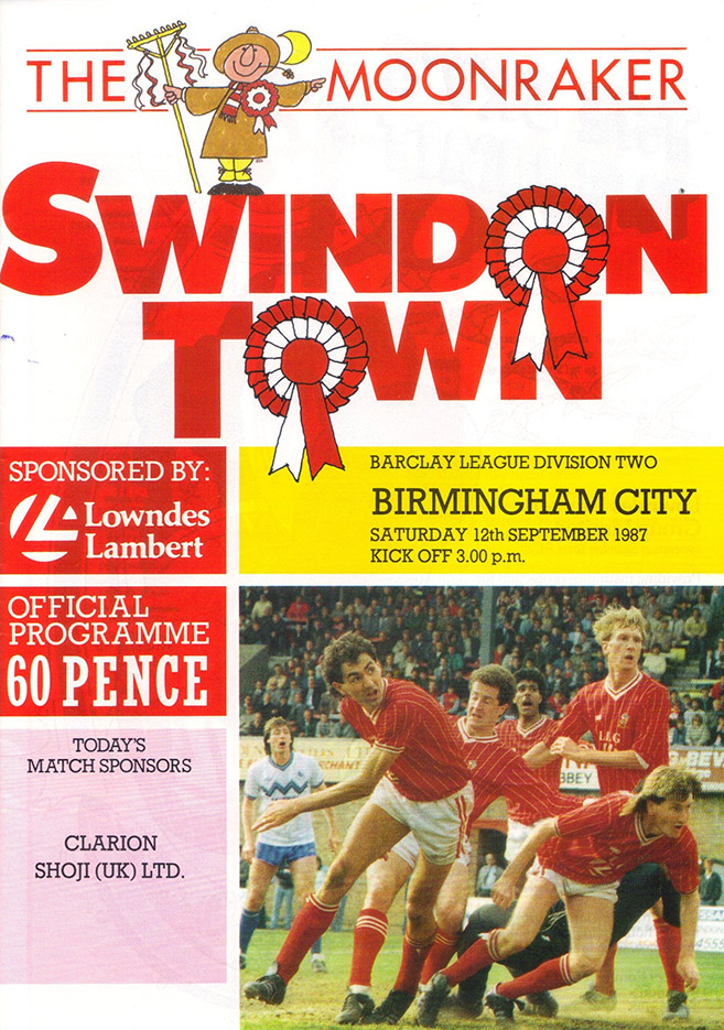 <b>Saturday, September 12, 1987</b><br />vs. Birmingham City (Home)